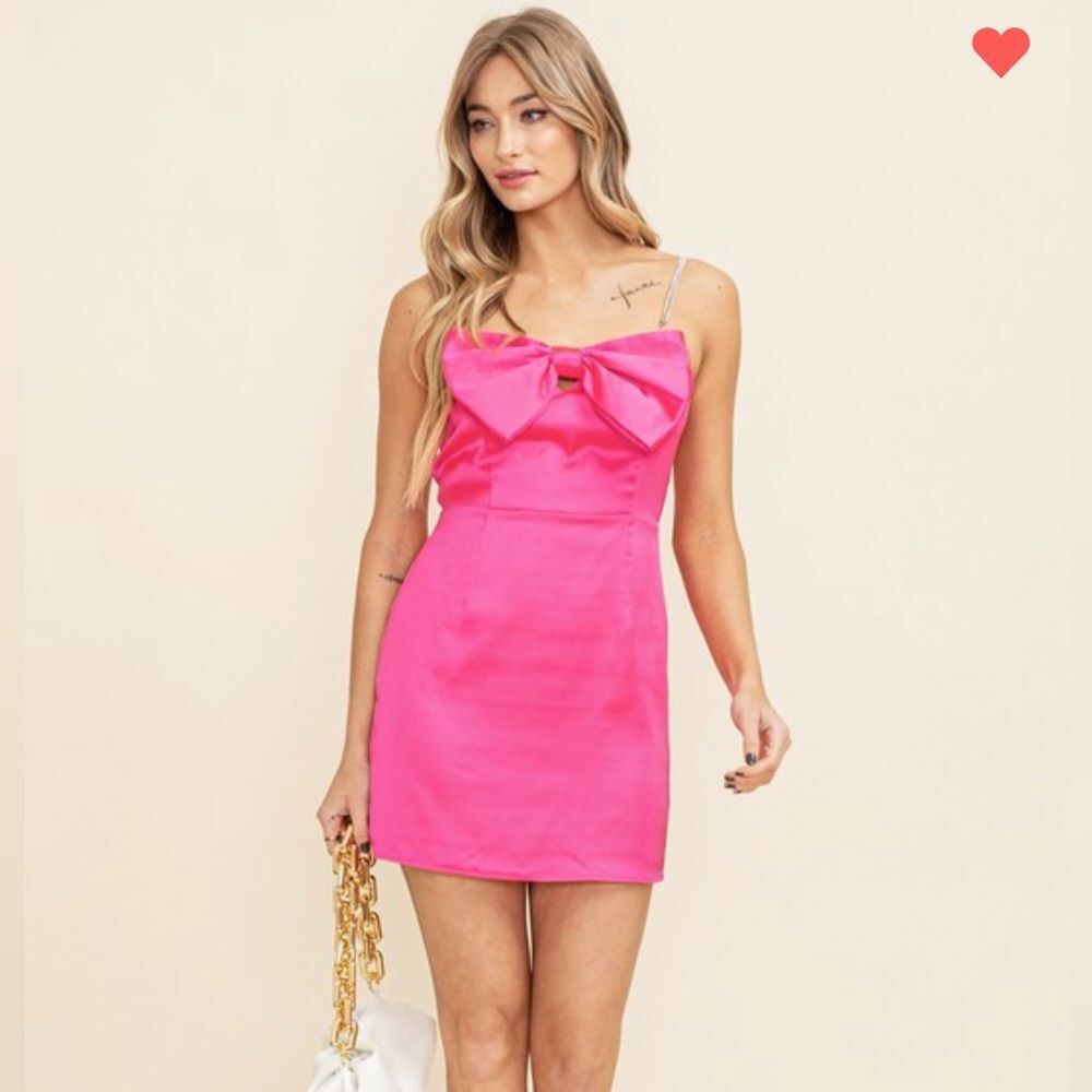 Pink Bow Dress